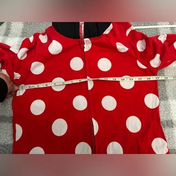 Minnie Mouse pajama disney park’s womens size XS zipper in front - Picture 5 of 7